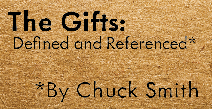 The Gifts: Defined and Referenced