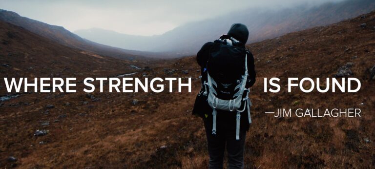 Where Strength is Found