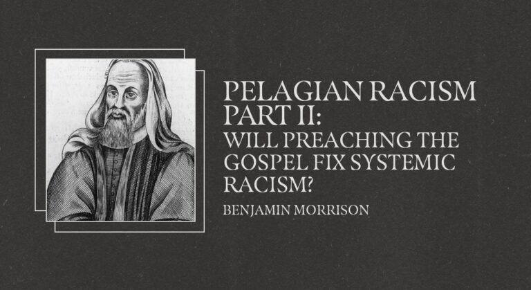 Pelagian Racism Part 2: Will Preaching the Gospel Fix Systemic Racism?
