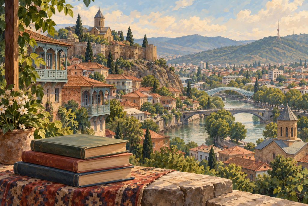Editorial illustration for CCBC Europe is Moving to Tbilisi, Georgia!