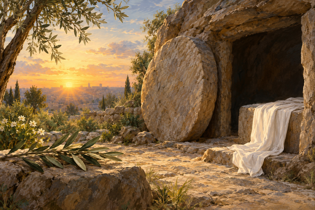 Editorial illustration for Easter: Further Meditations for This Weekend