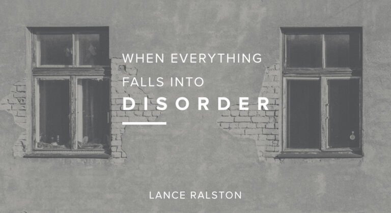 When Everything Falls Into Disorder