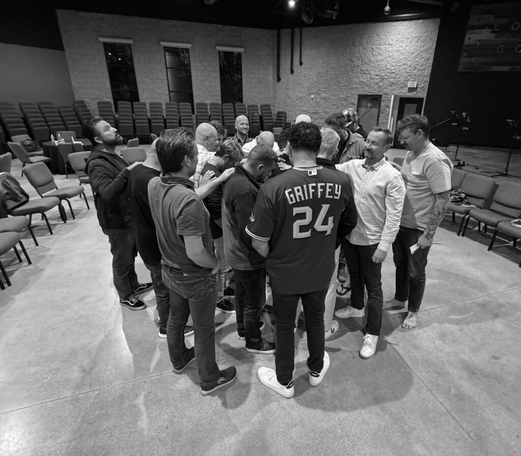 Church leaders gathered together